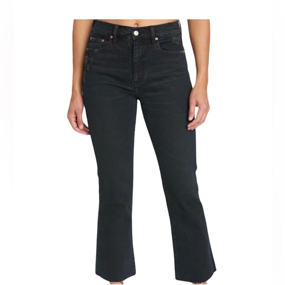 Daze Shy Girl High Rise Crop Flare Jeans